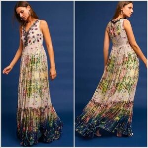 NEW Bhanuni by Jyoti Cydney Beaded Maxi Dress Size 0